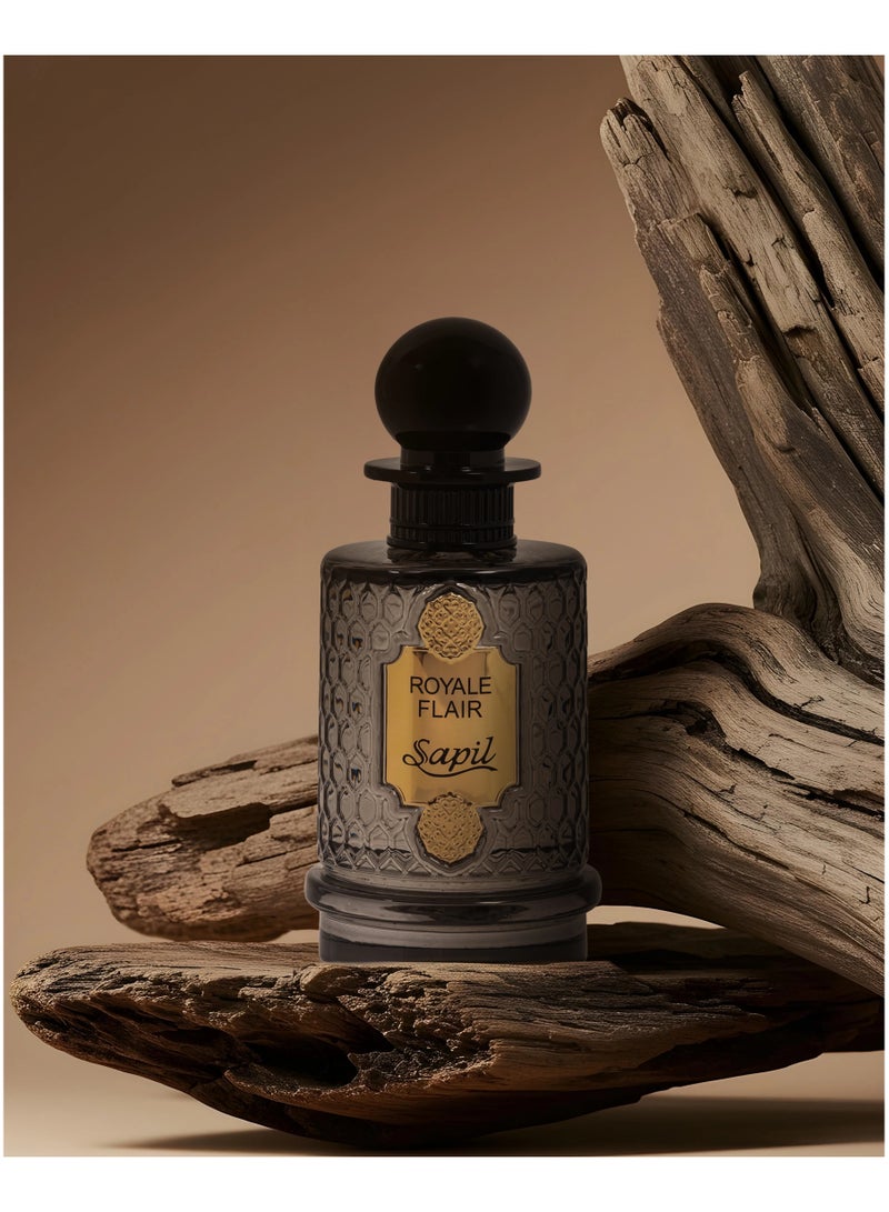 sapil Royale Flair Eau De Parfum For Unisex - 100 ML - Image 3